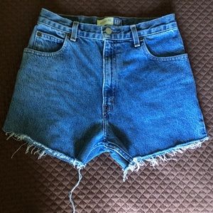 Vintage easy fit Gap cutoffs